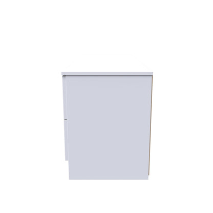 Plymouth Large Chest of Drawers White 4 Drawers 110cm