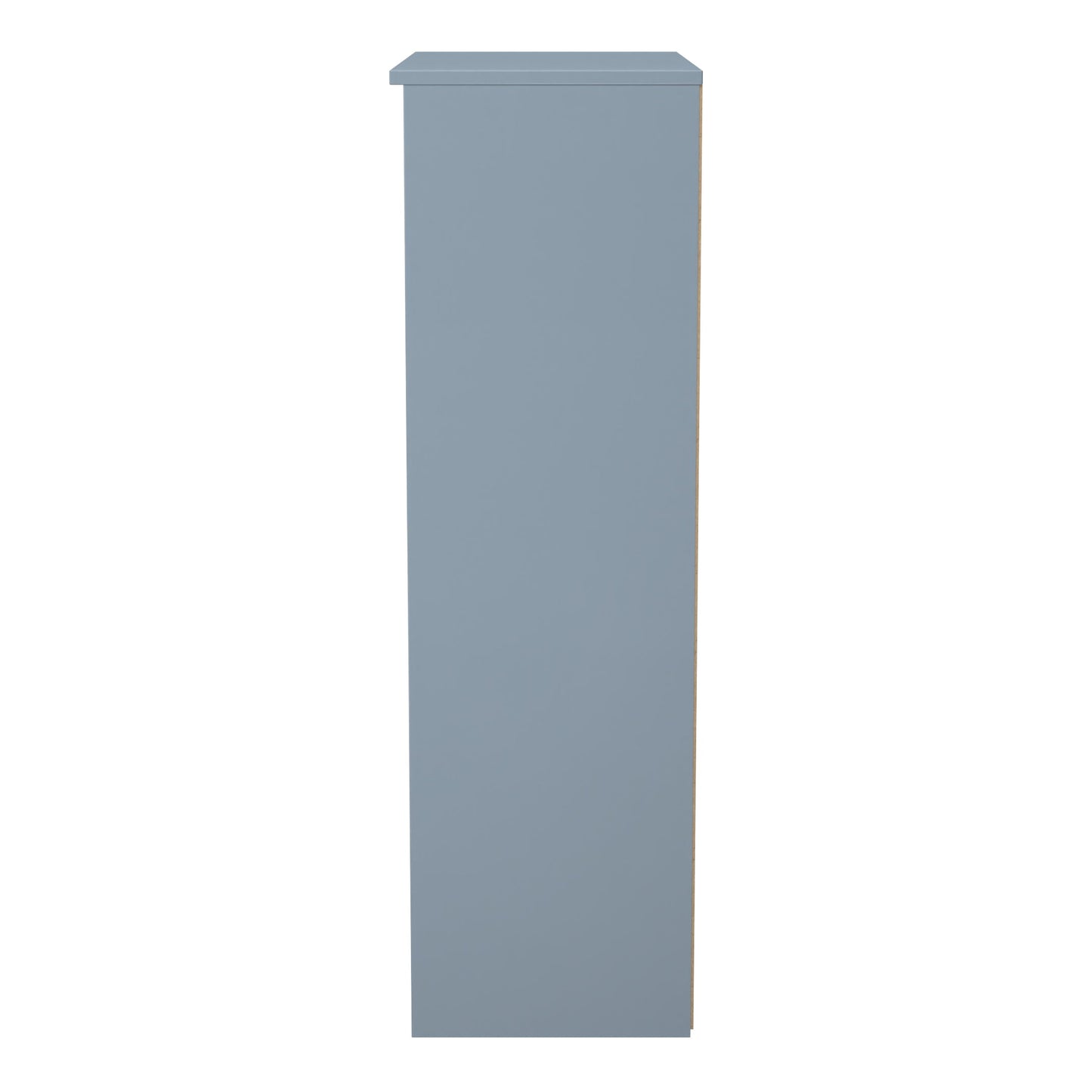 Plymouth Tall Bookcase Light Blue 3 Shelves 74cm