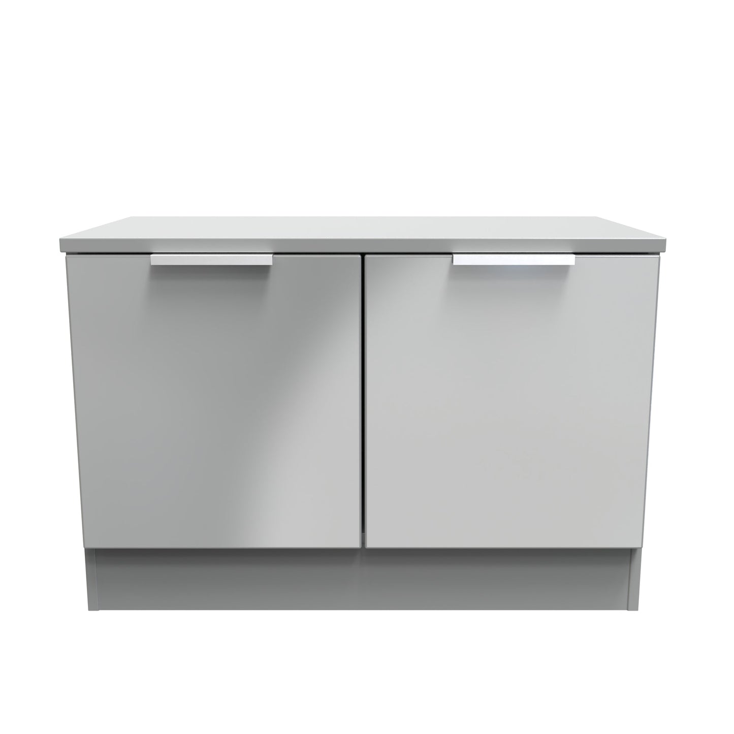 Plymouth TV Unit Grey 2 Doors 74cm
