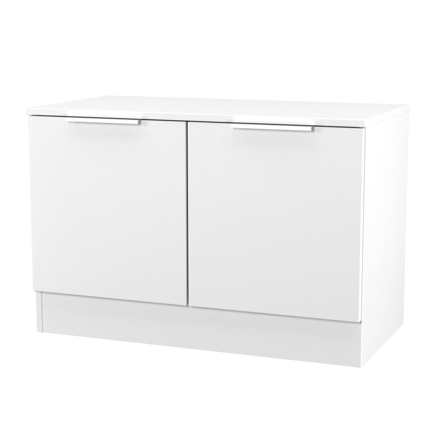 Plymouth TV Unit White 2 Doors 74cm