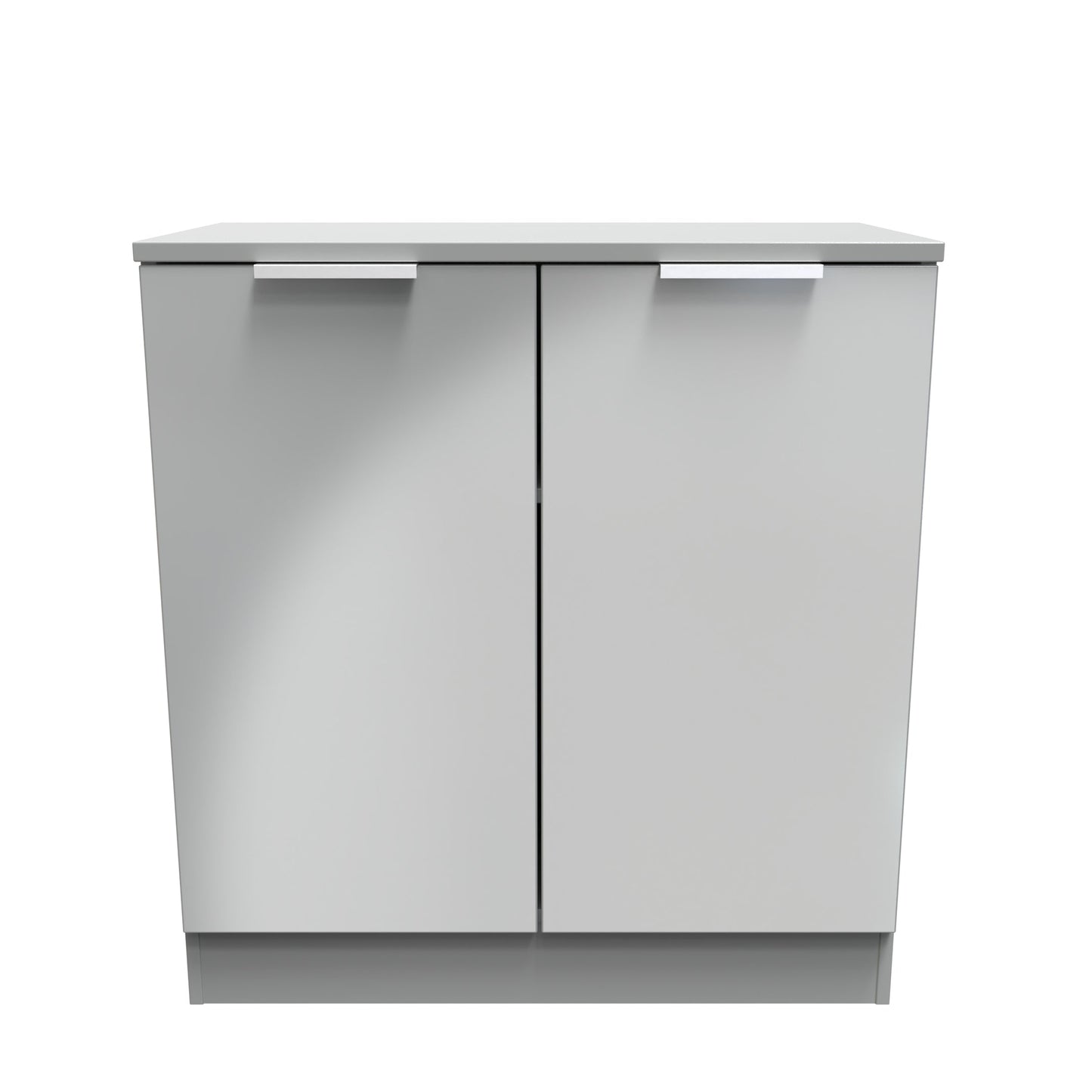 Plymouth Cabinet Grey 2 Doors 1 Shelf 74cm
