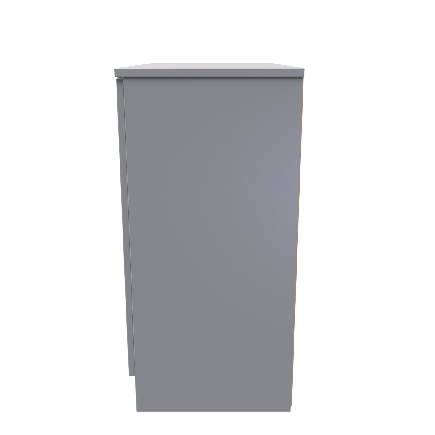 Plymouth Cabinet Grey 2 Doors 1 Shelf 74cm