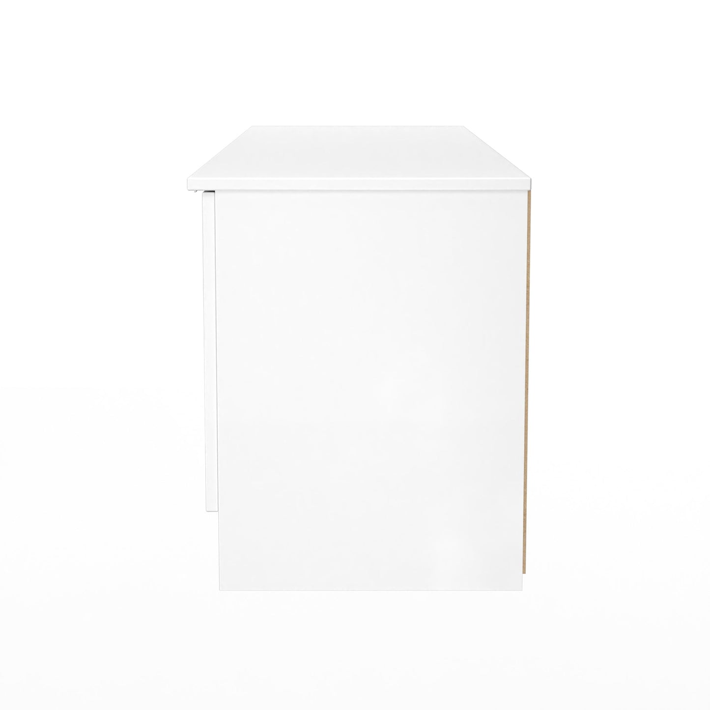 Plymouth TV Unit White 2 Drawers 2 Doors 144cm