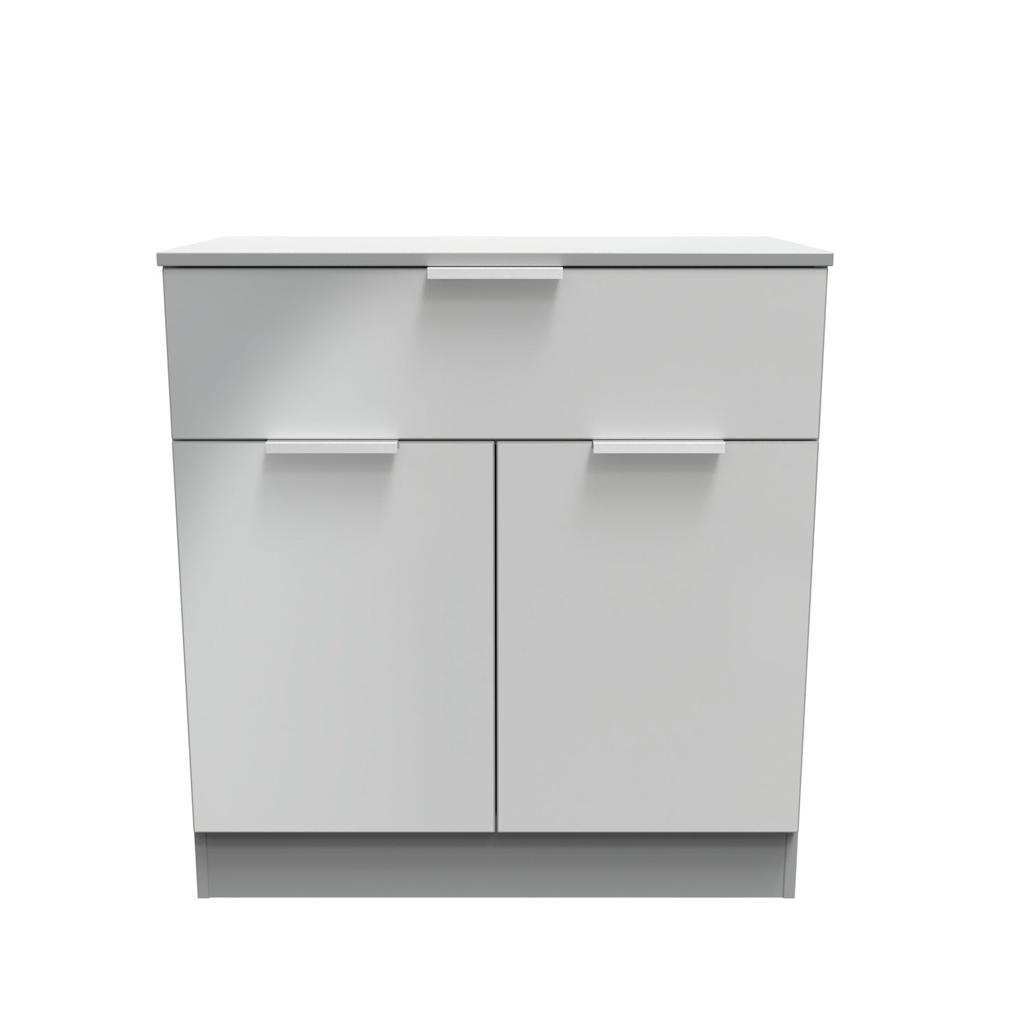 Plymouth Sideboard Grey 2 Doors 1 Drawer 74cm