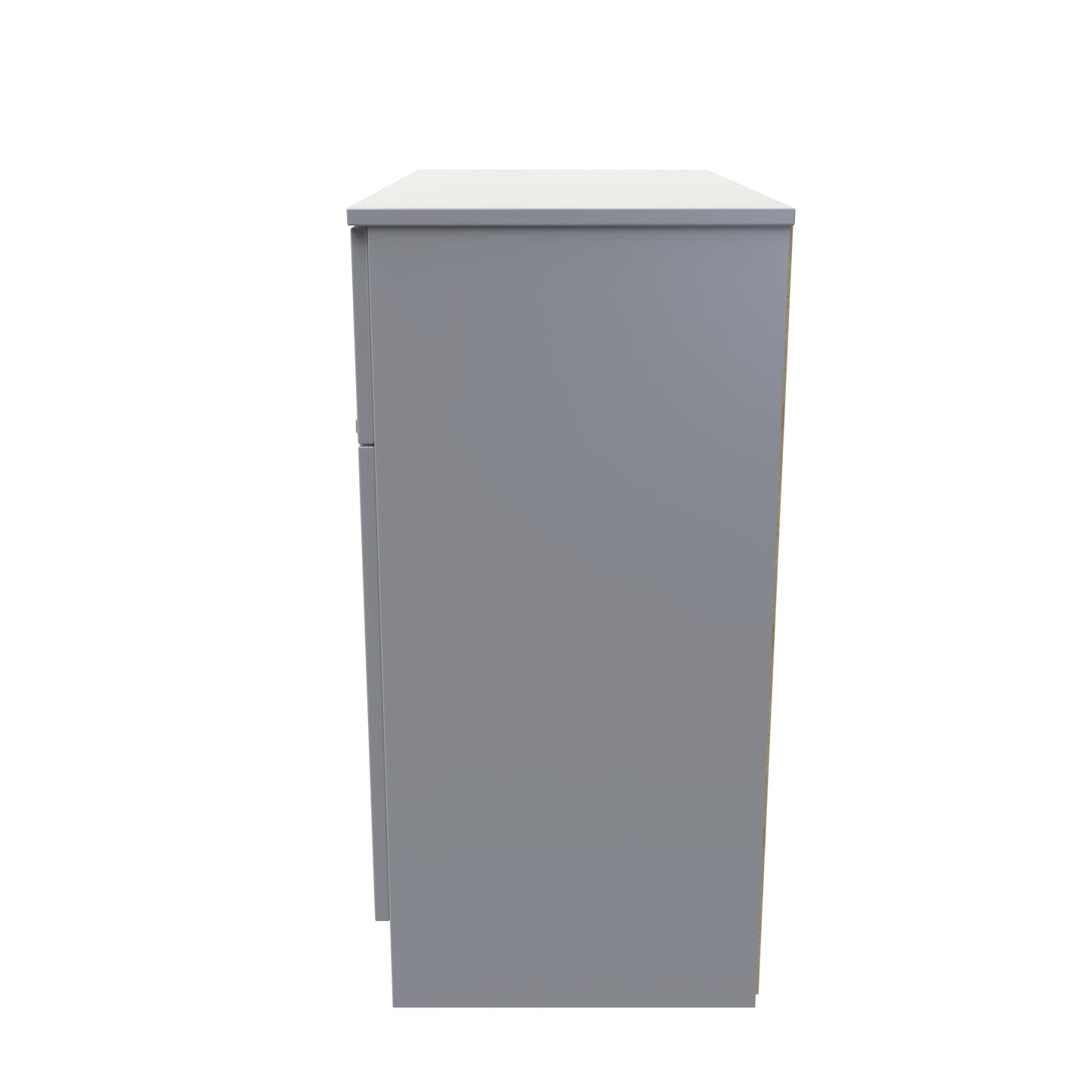 Plymouth Sideboard Grey 2 Doors 1 Drawer 74cm