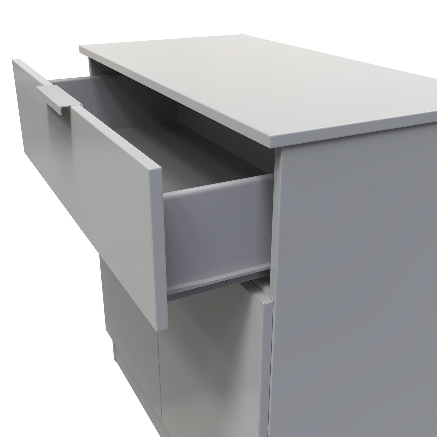 Plymouth Sideboard Grey 2 Doors 1 Drawer 74cm