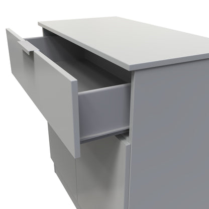 Plymouth Sideboard Grey 2 Doors 1 Drawer 74cm