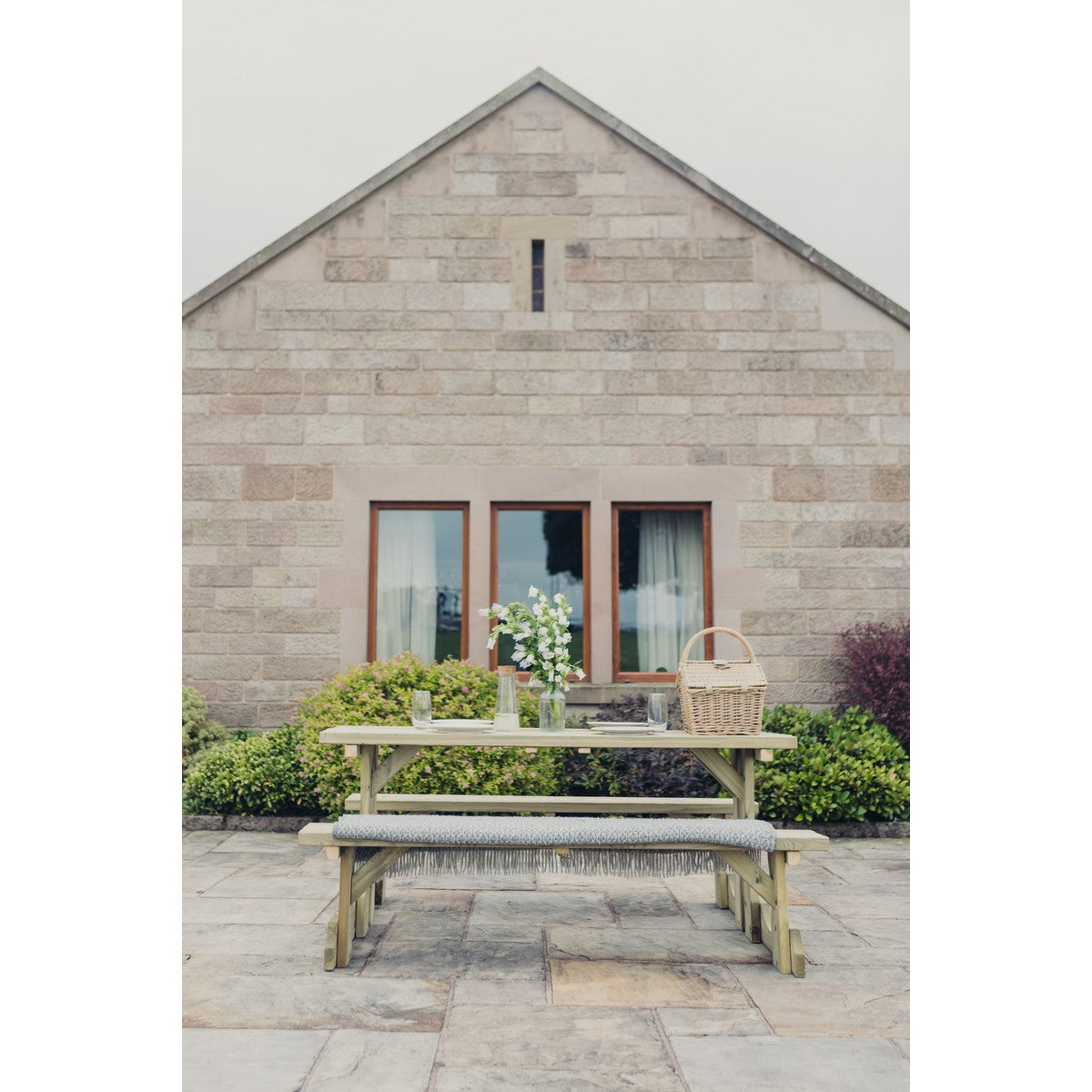 Lunar Garden Picnic Table by Churnet Valley - 4 Seats - PT107