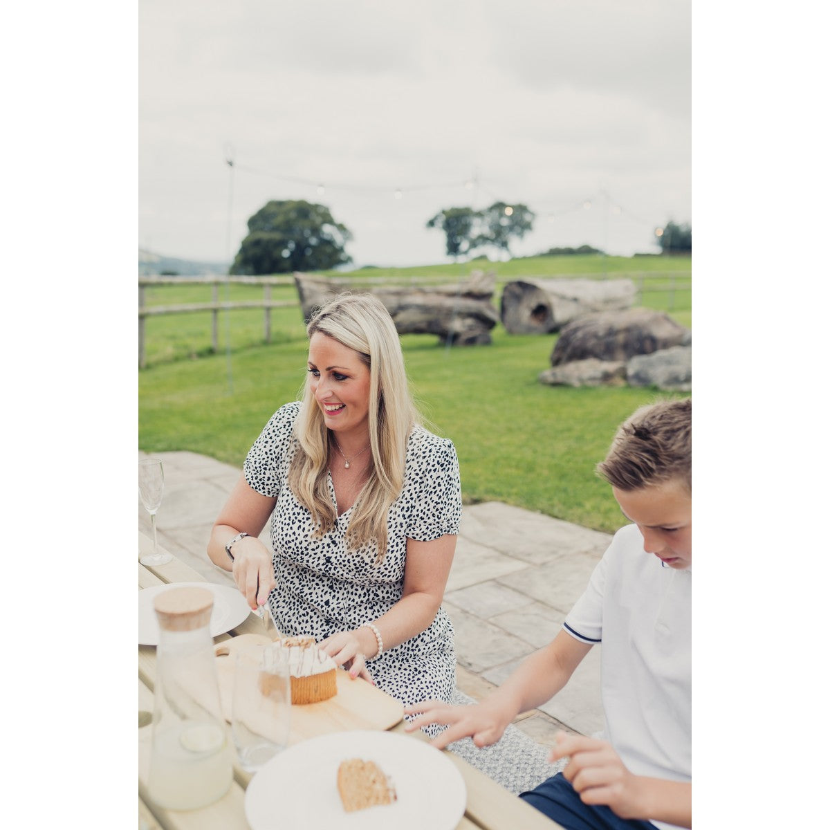 Lunar Garden Picnic Table by Churnet Valley - 4 Seats - PT107