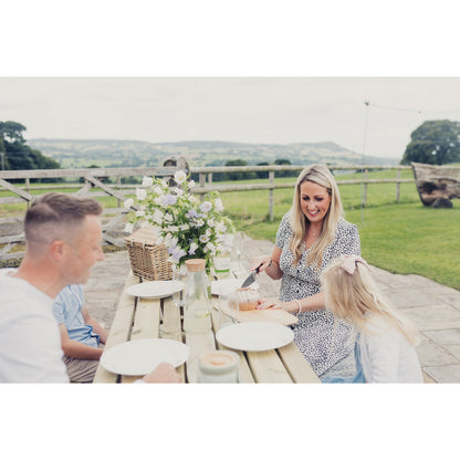 Lunar Garden Picnic Table by Churnet Valley - 4 Seats - PT107