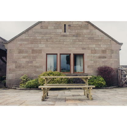 Lunar Garden Picnic Table by Churnet Valley - 6 Seats - PT108