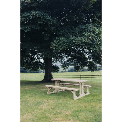 Lunar Garden Picnic Table by Churnet Valley - 6 Seats - PT108