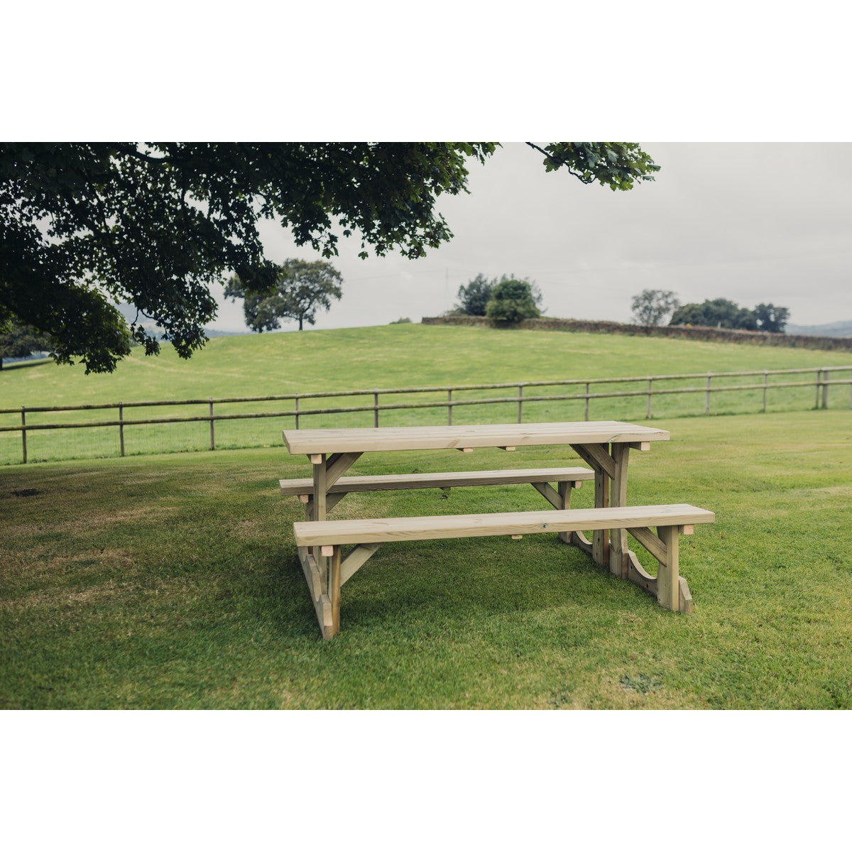 Lunar Garden Picnic Table by Churnet Valley - 6 Seats - PT108