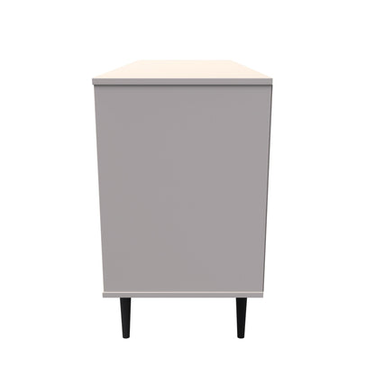 Pixel Large Chest of Drawers Off-white 6 Drawers 115cm