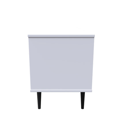 Pixel Large Chest of Drawers White 4 Drawers 115cm