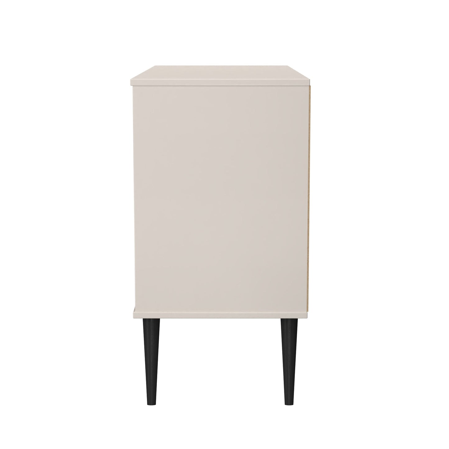 Pixel TV Unit Off-white 2 Shelves 3 Drawers 97cm