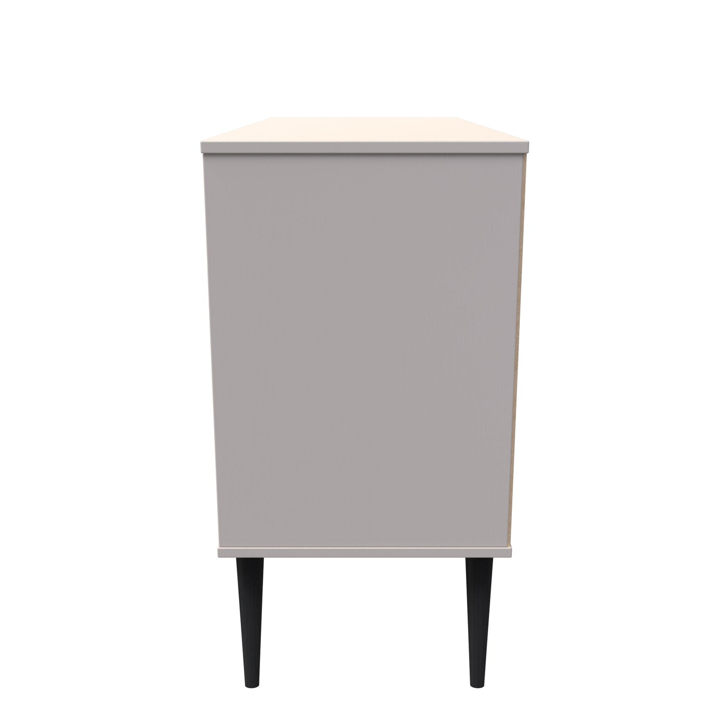 Pixel TV Unit Off-white 2 Shelves 3 Drawers 97cm