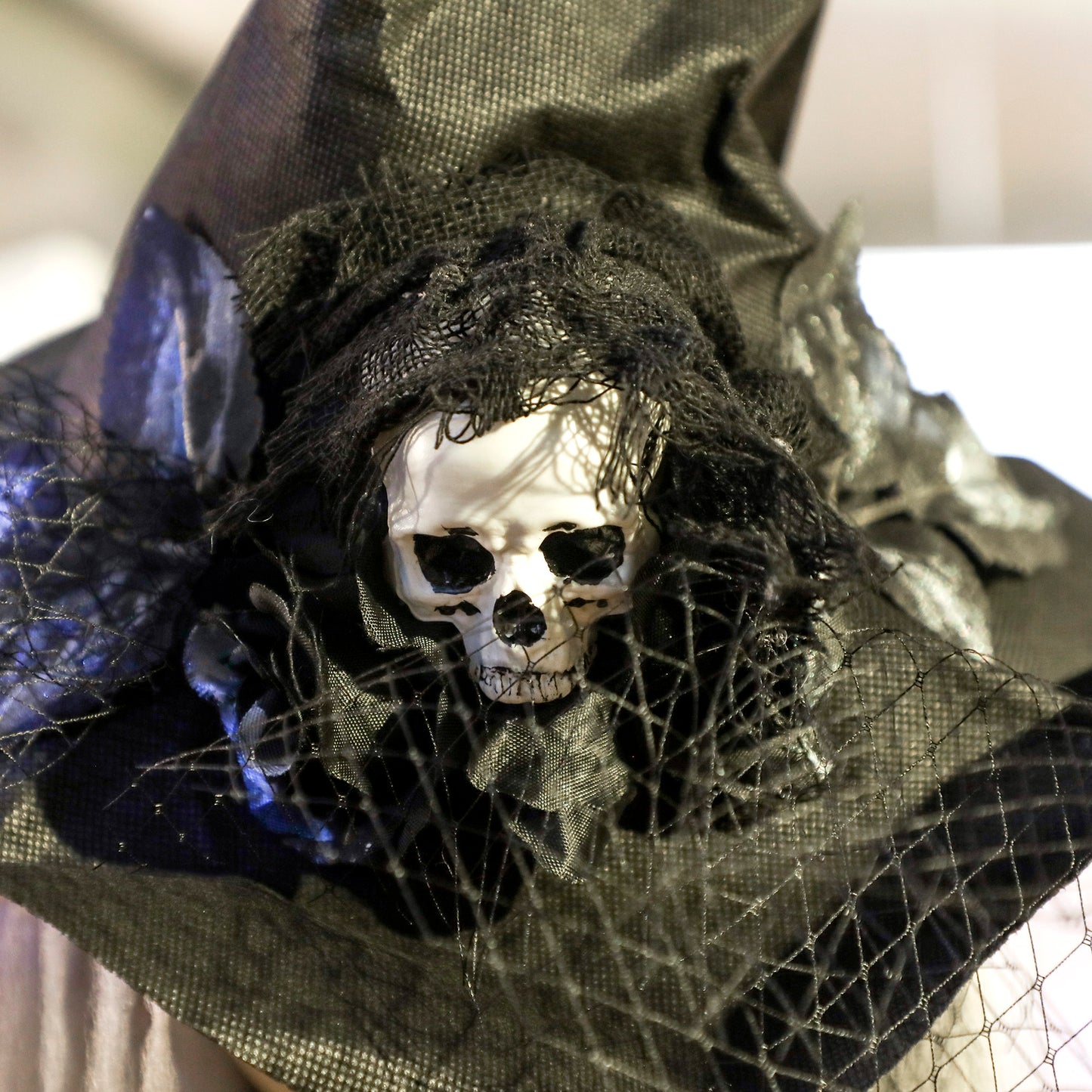 Animated Witch Halloween Decoration - 170cm