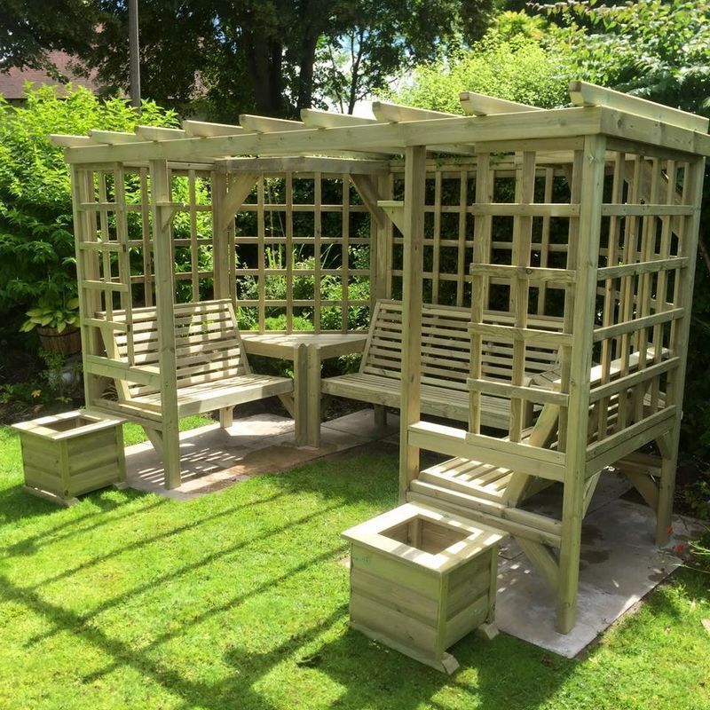 Riviera Garden Arbour 7 Seats