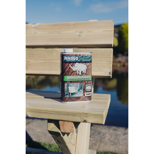 Armoured Timber Care Garden Furniture Oil Preservative by Rhino 1L - RINC2