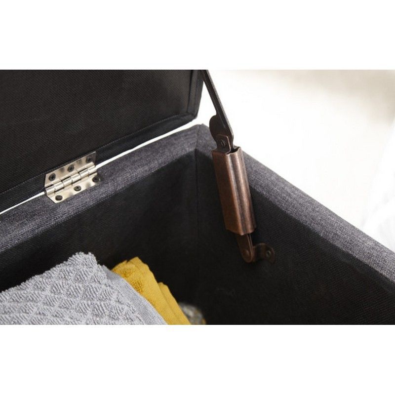 GFW Secreto Large Ottoman Grey 1 Door