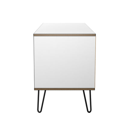 Shanghai C Large Chest of Drawers White 4 Drawers 115cm