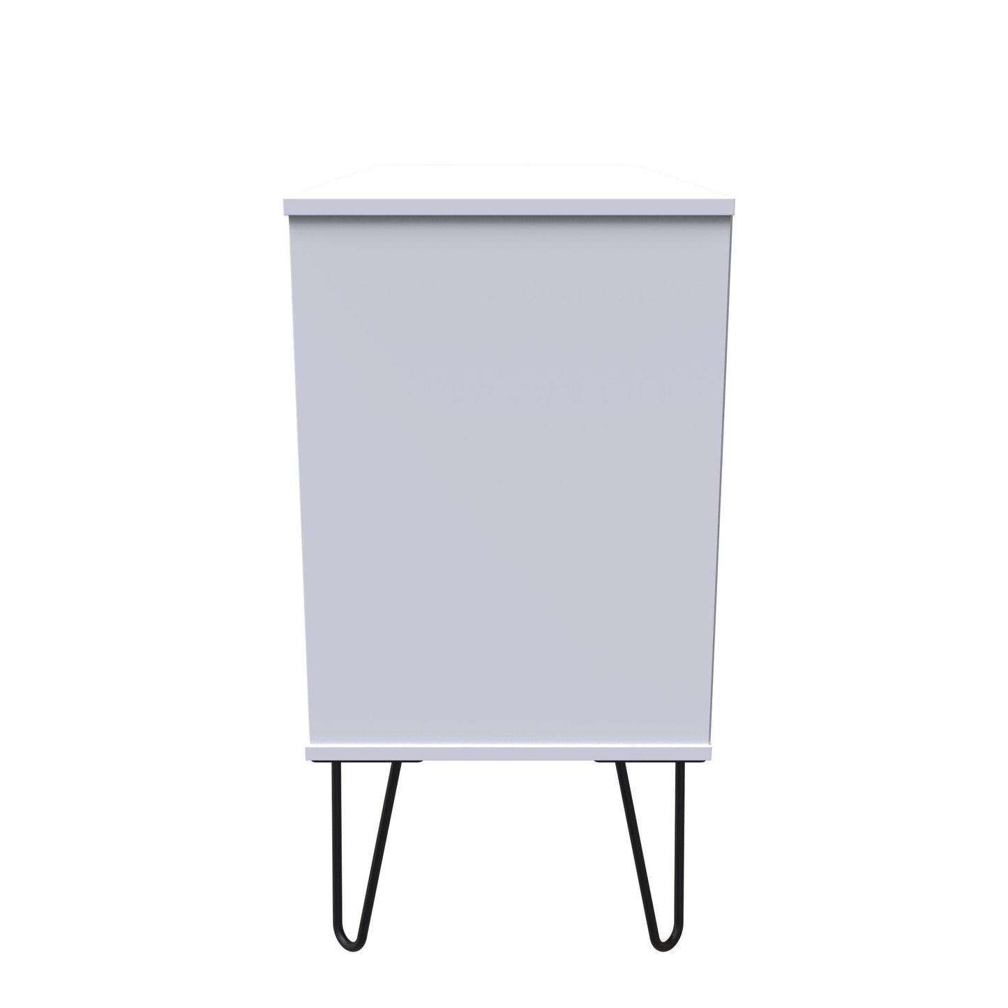 Shanghai C TV Unit White 2 Shelves 3 Drawers 97cm