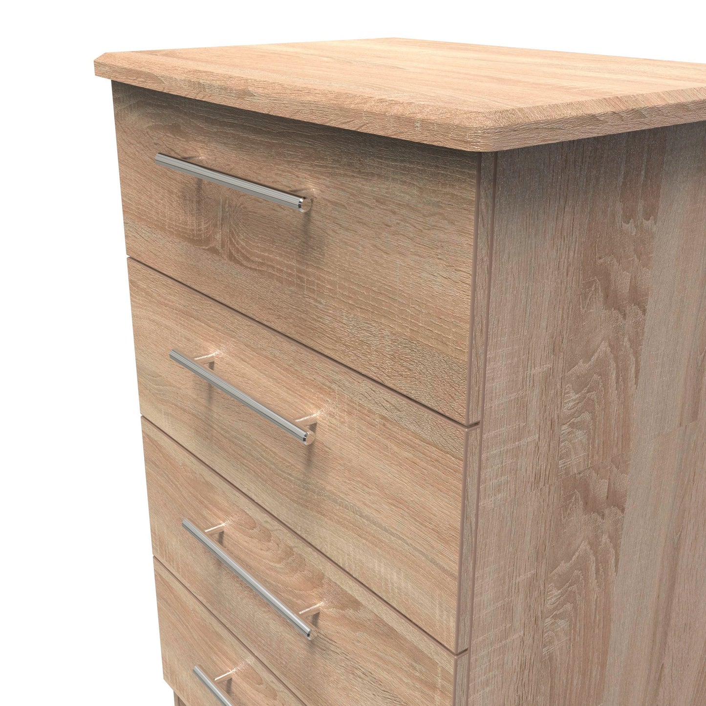 Sherwood Chest of Drawers Light Oak 4 Drawers 42cm