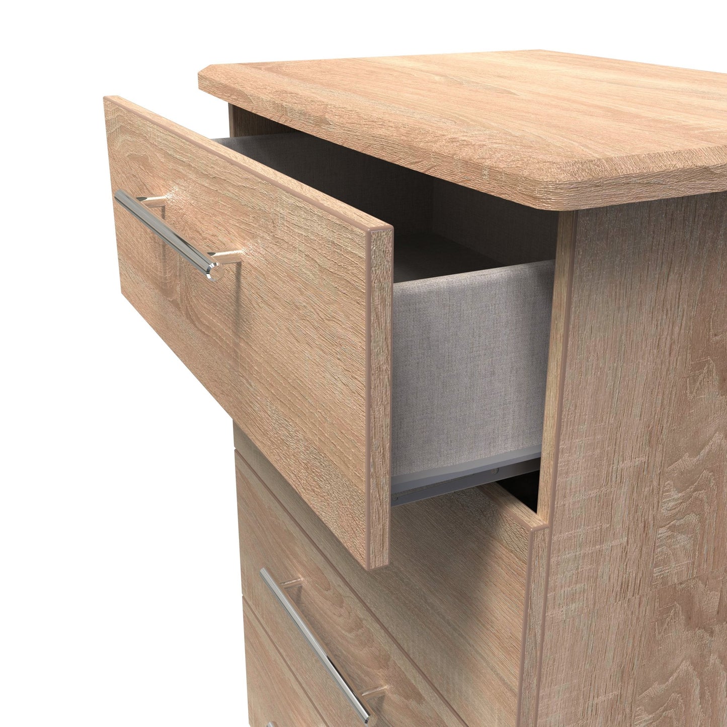 Sherwood Chest of Drawers Light Oak 4 Drawers 42cm