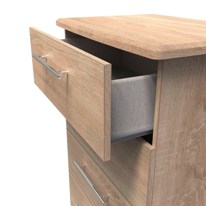 Sherwood Chest of Drawers Light Oak 4 Drawers 42cm