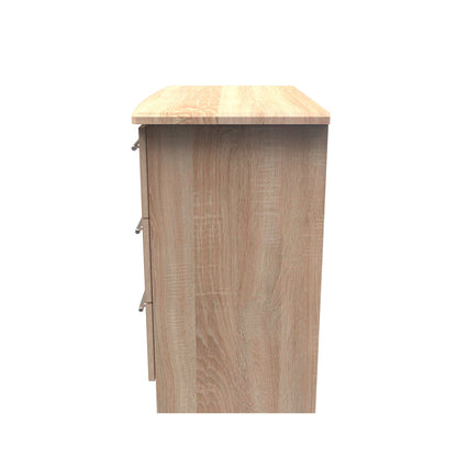 Sherwood Chest of Drawers Light Oak 3 Drawers 77cm