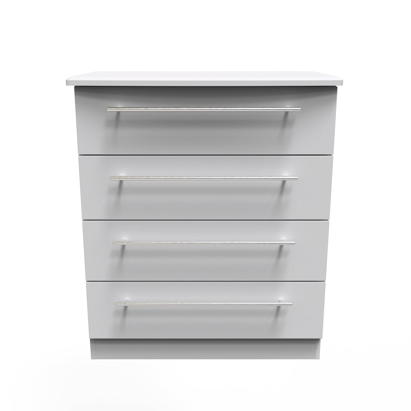 Sherwood Chest of Drawers Grey 4 Drawers 77cm