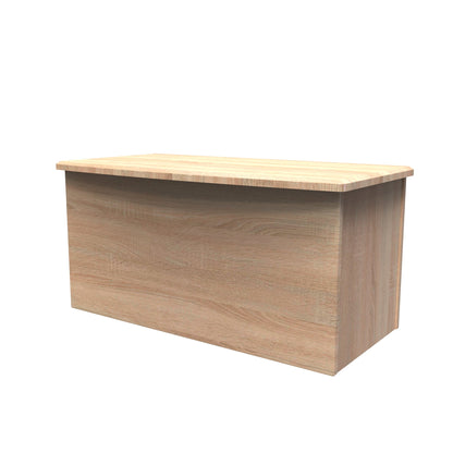 Sherwood Blanket Box Light Oak 84cm