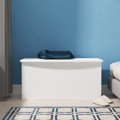 Sherwood Ottoman White 84cm