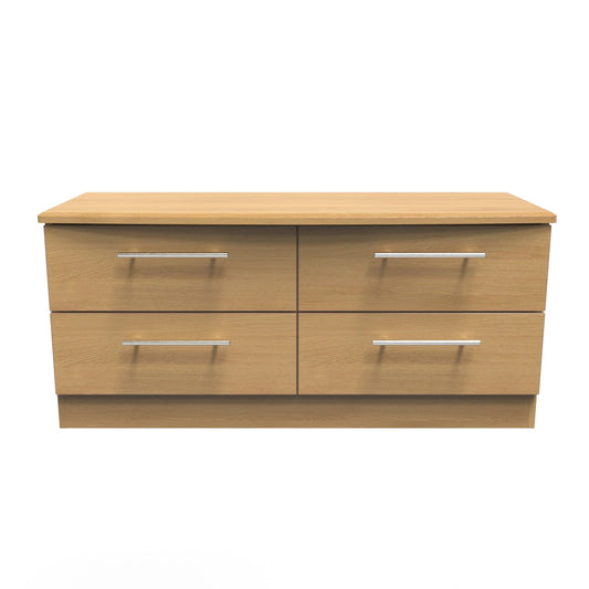 Sherwood Large Chest of Drawers Natural 4 Drawers 112cm