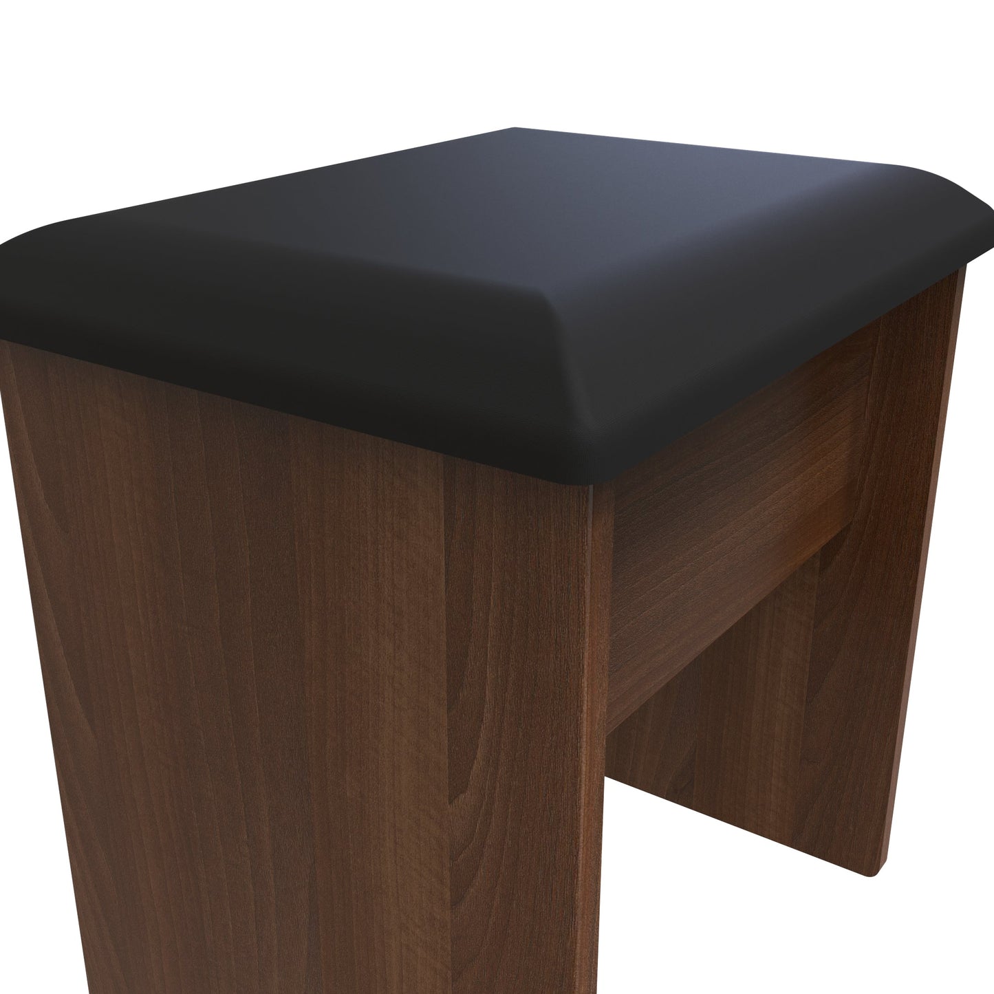 Sherwood Dressing Stool Walnut 48cm