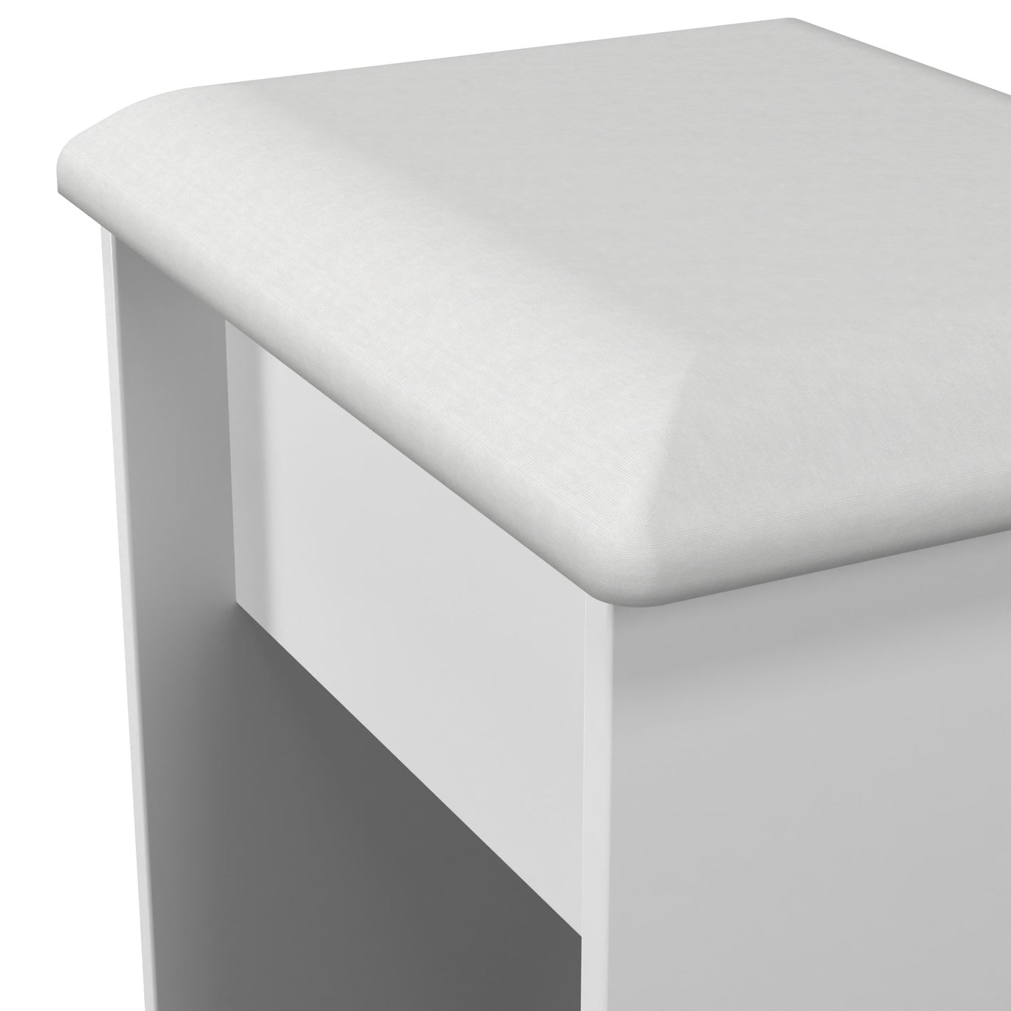 Sherwood Dressing Stool White 48cm