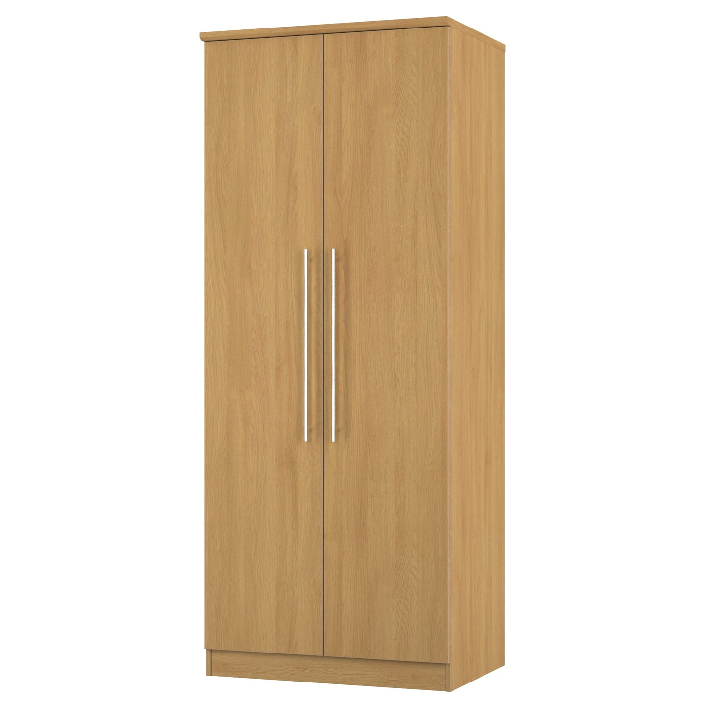Sherwood Tall Wardrobe Natural 2 Doors 74cm