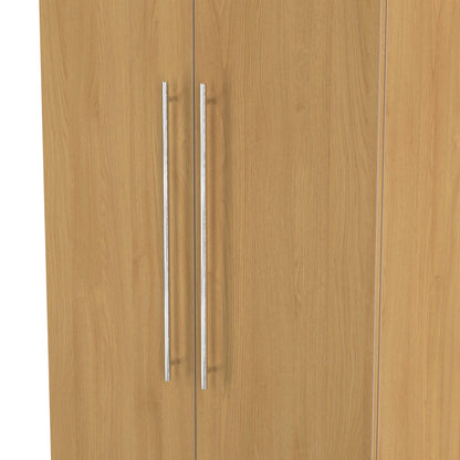 Sherwood Tall Wardrobe Natural 2 Doors 74cm