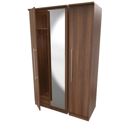 Sherwood Tall Wardrobe Walnut 111cm