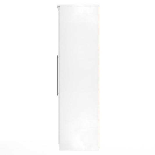 Sherwood Tall Wardrobe White 111cm
