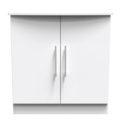 Sherwood Sideboard White 2 Doors 77cm