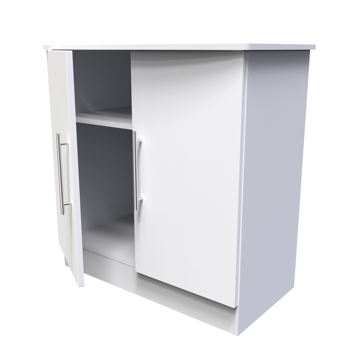 Sherwood Sideboard White 2 Doors 77cm