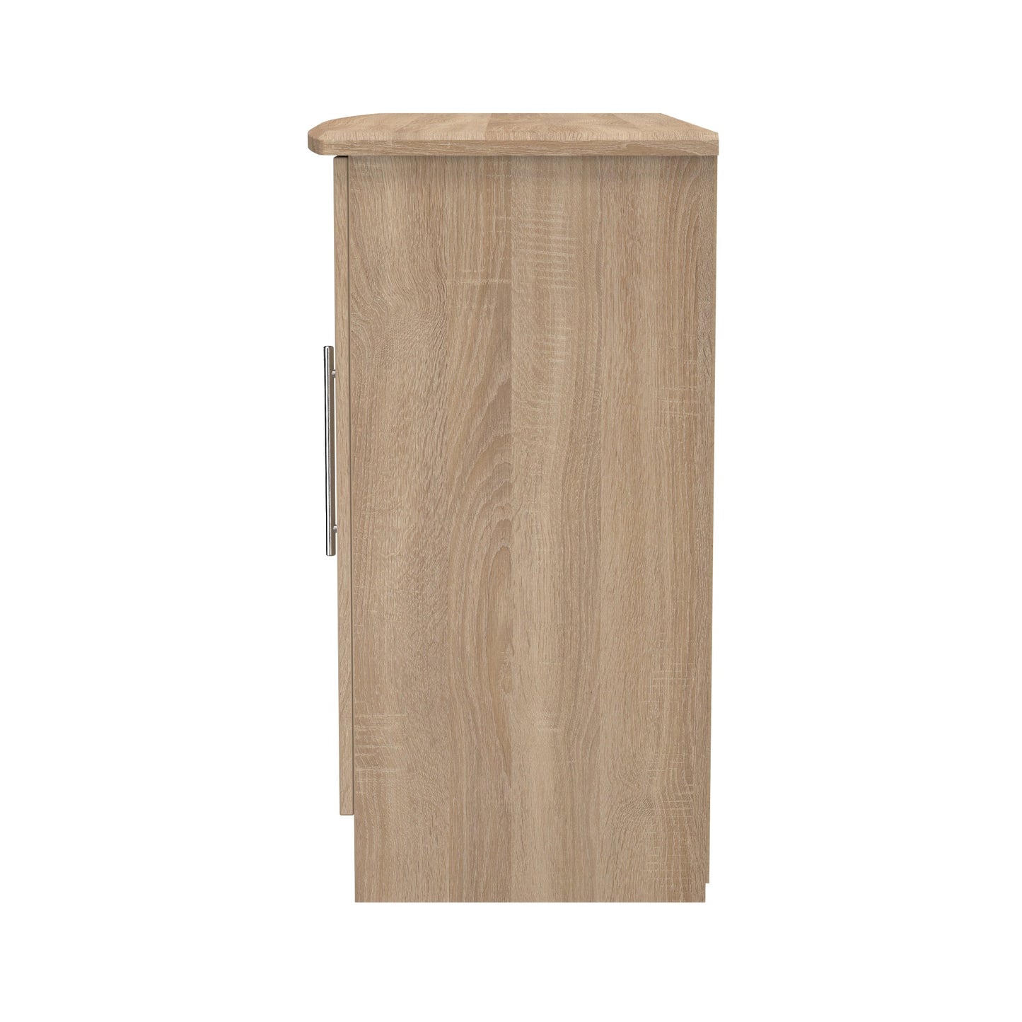 Sherwood Large Sideboard Light Oak 3 Doors 1 Shelf 112cm