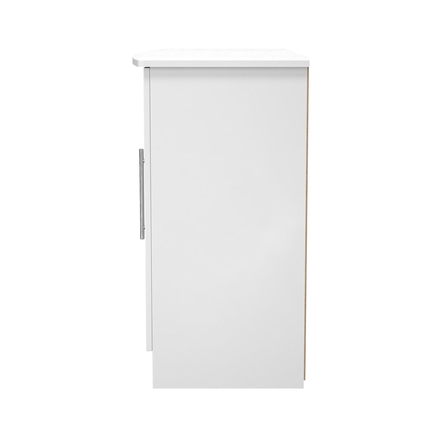 Sherwood Large Cupboard White 3 Doors 112cm