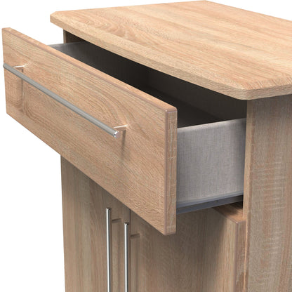 Sherwood Sideboard Light Oak 2 Doors 1 Drawer 77cm