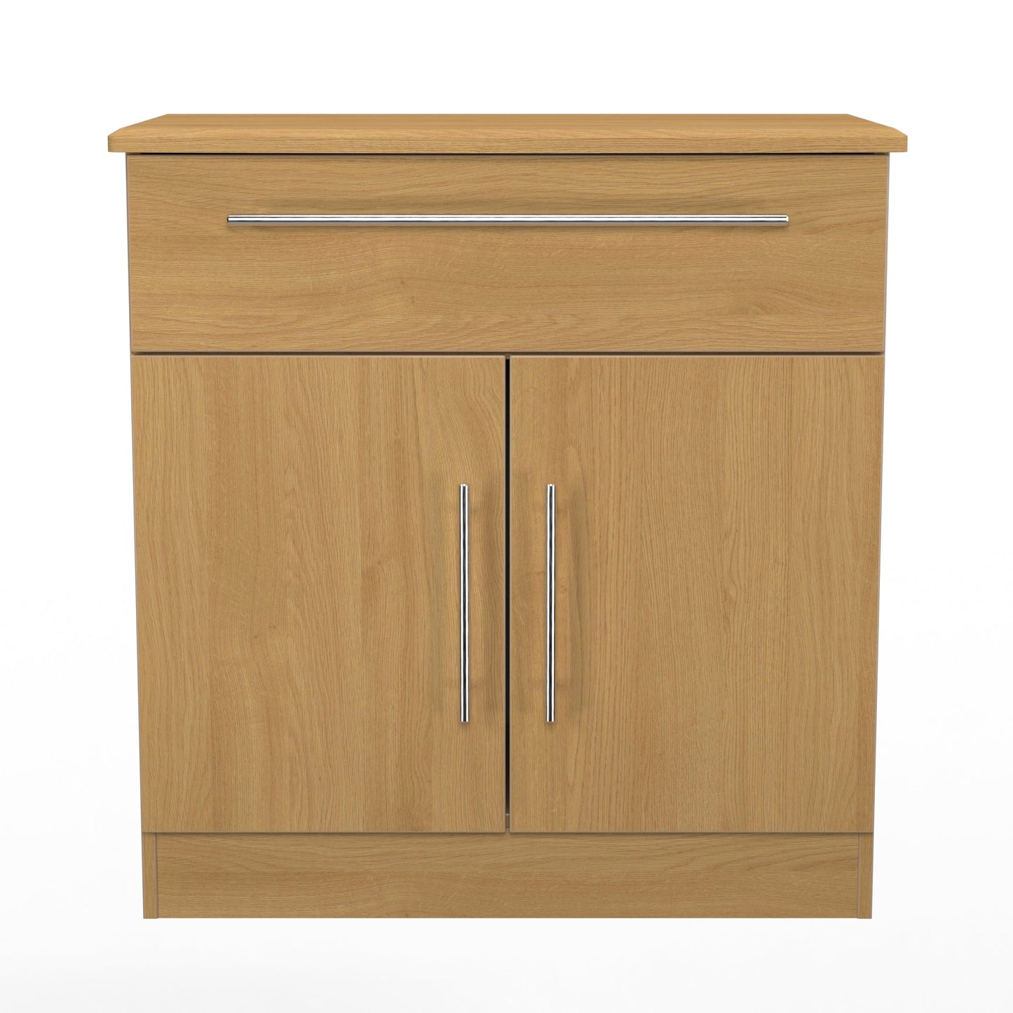 Sherwood Sideboard Natural 2 Doors 1 Drawer 77cm