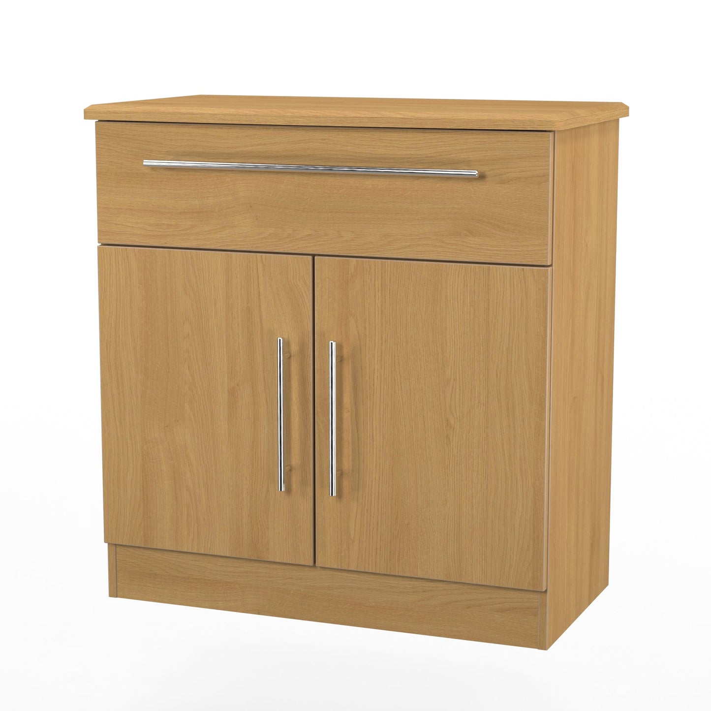Sherwood Sideboard Natural 2 Doors 1 Drawer 77cm