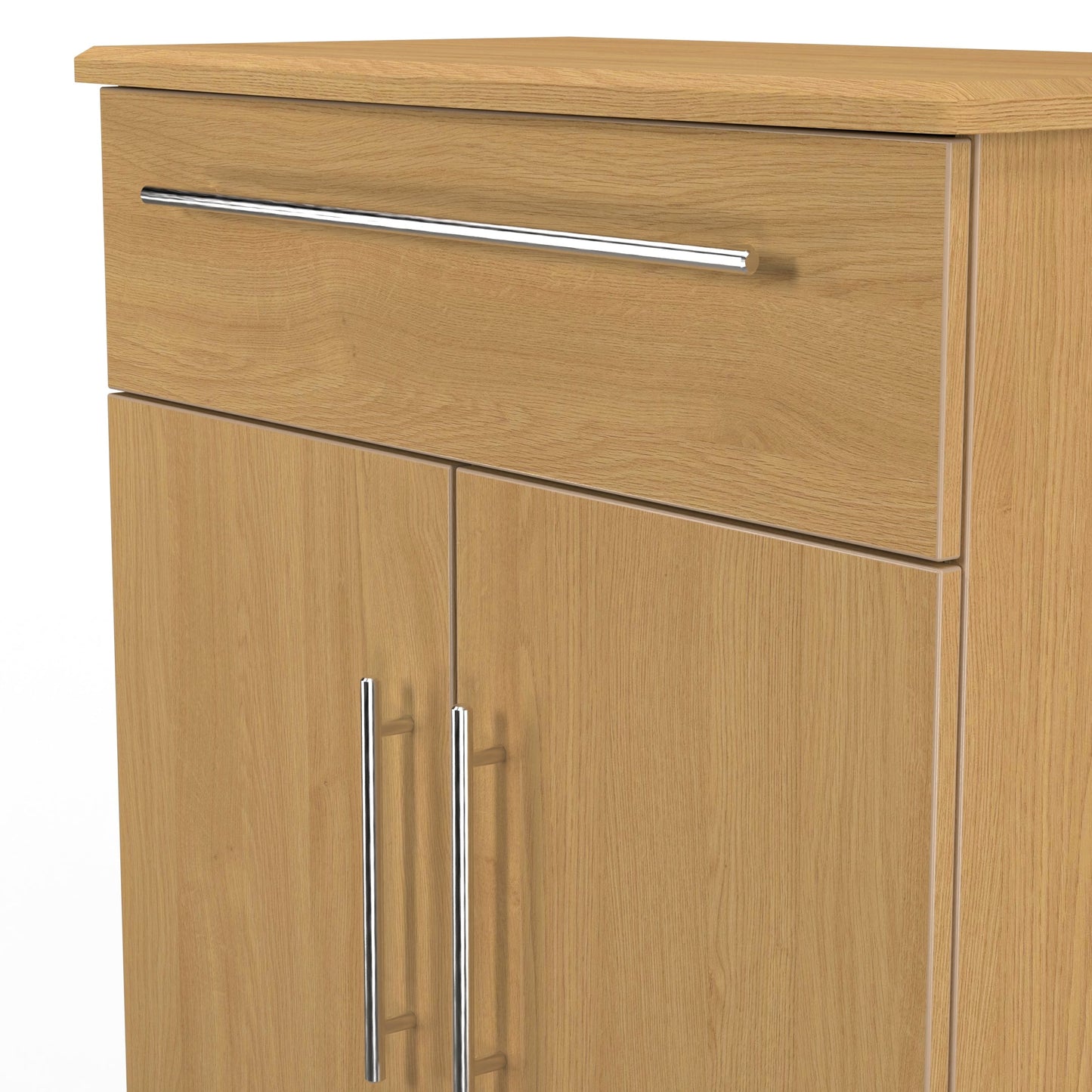Sherwood Sideboard Natural 2 Doors 1 Drawer 77cm