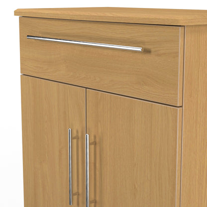 Sherwood Sideboard Natural 2 Doors 1 Drawer 77cm
